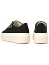 Austin Logo Print Platform Low Top Sneakers Black - ISABEL MARANT - BALAAN 7