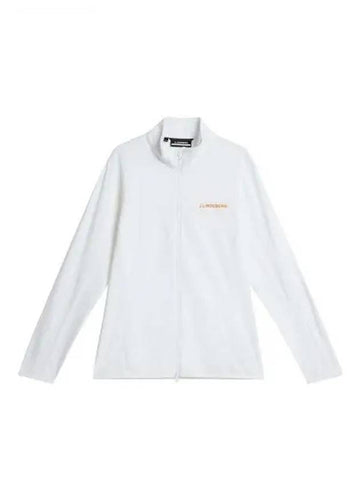 Jarvis Mid Layer Zip-Up Jacket White - J.LINDEBERG - BALAAN 1