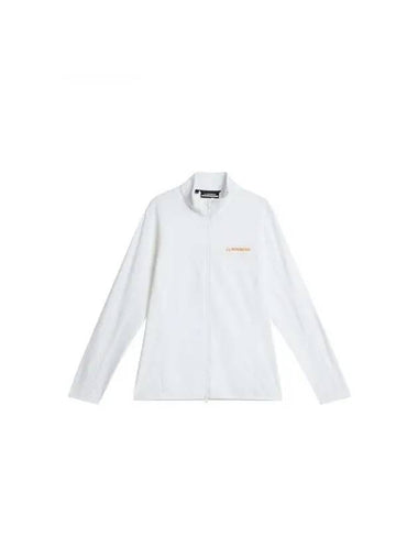 Jarvis Mid Layer Zip-Up Jacket White - J.LINDEBERG - BALAAN 1