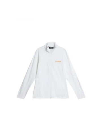 Jarvis Mid Layer Zip-Up Jacket White - J.LINDEBERG - BALAAN 1