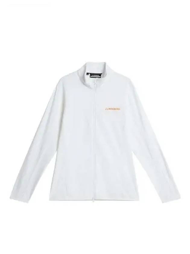 Jarvis Mid Layer Zip-Up Jacket White - J.LINDEBERG - BALAAN 1