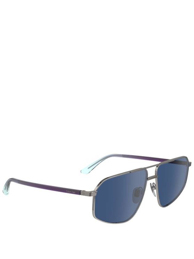 sunglasses CK23126S 014 silver - CALVIN KLEIN - BALAAN 3