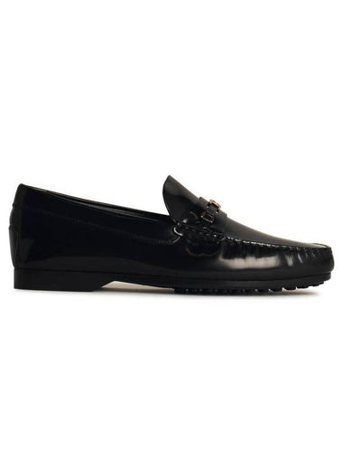 Tod'S 'Kate' Black Leather Loafers - TOD'S - BALAAN 1