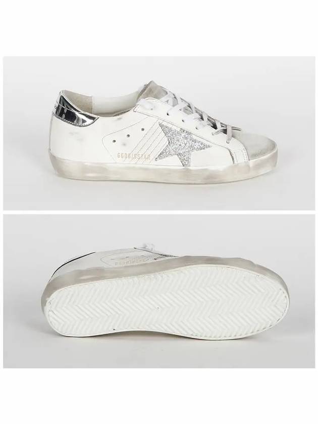 Superstar Distressed Calf Leather Low Top Sneakers White - GOLDEN GOOSE - BALAAN 4