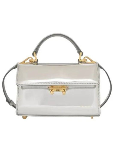 Mini Relativity Shoulder Bag Silver - MARNI - BALAAN 1