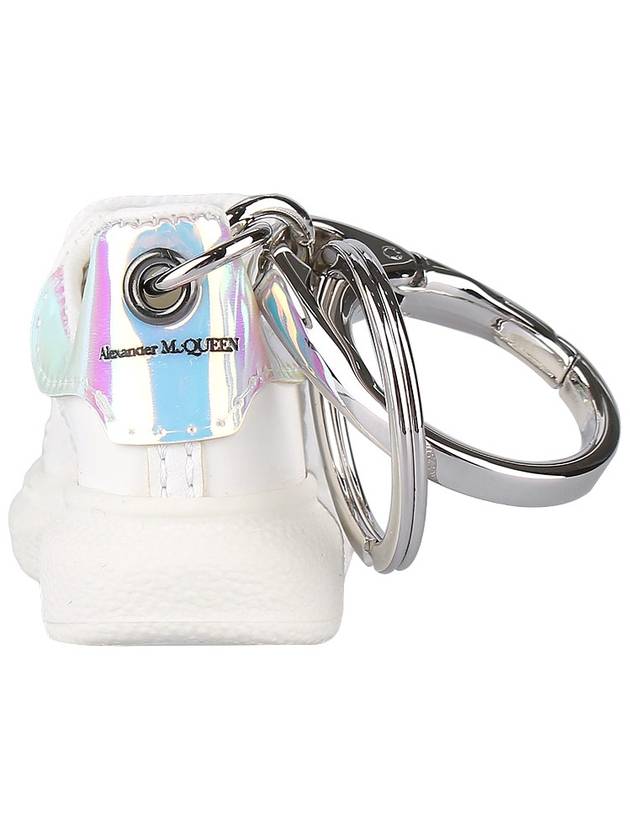 Oversized Sneakers Key Holder White - ALEXANDER MCQUEEN - BALAAN 9