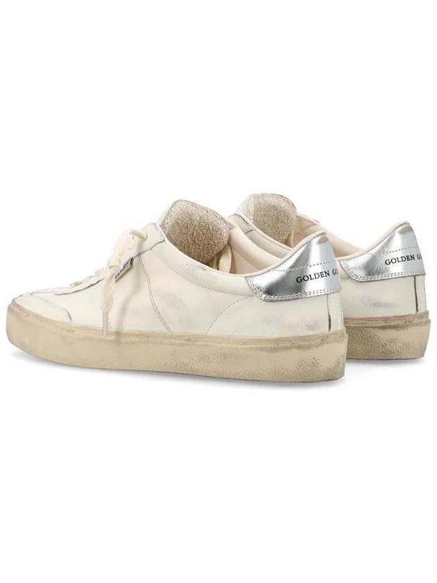 Soul Star Low Top Sneakers Silver White - GOLDEN GOOSE - BALAAN 5