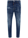 70's Wash Supper Twinky Straight Jeans Blue - DSQUARED2 - BALAAN 1