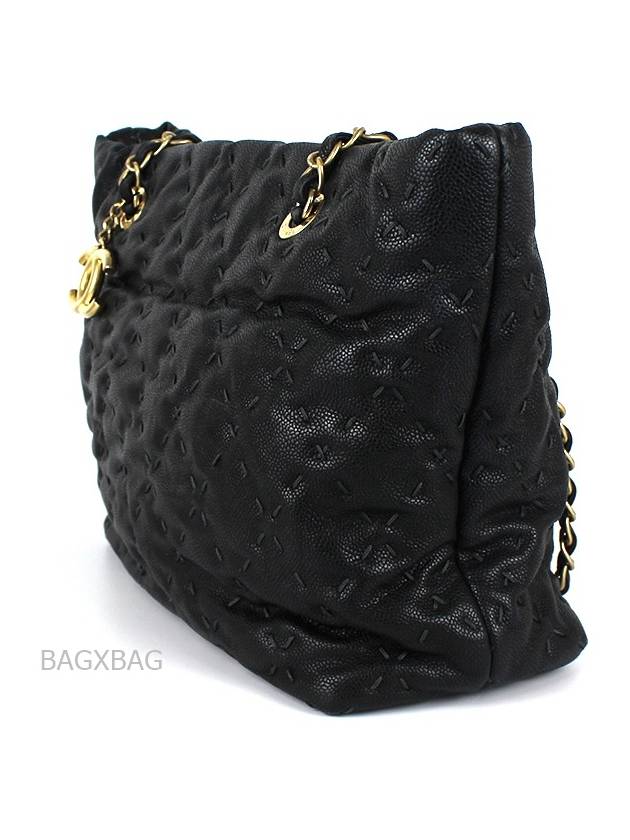 CH Season Wild Stitch Shoulder Bag Black CH42BG068 - CHANEL - BALAAN 2