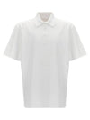 Embroidered Logo Cotton Polo Shirt White - GIVENCHY - BALAAN 1