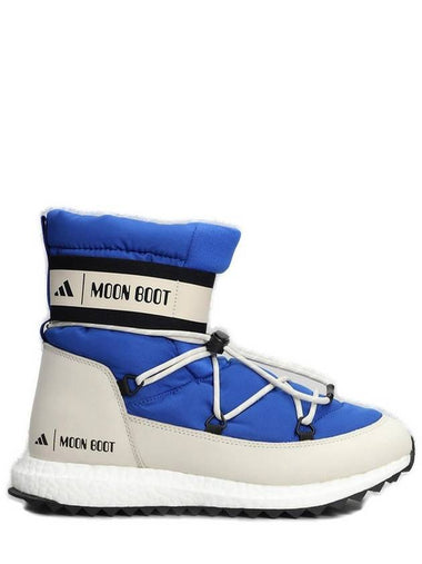 Moon Boot Moonboost High Winter Boots Blue - ADIDAS - BALAAN 1