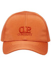 Chrome R Logo Ball Cap Orange - CP COMPANY - BALAAN 3