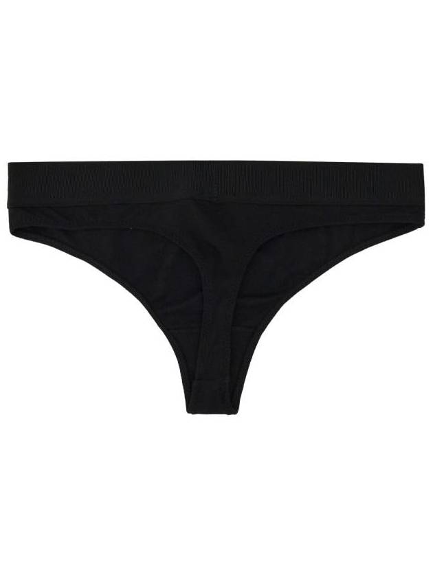 Underwear Women's Logo Cotton Signature Briefs Black - TOM FORD - BALAAN 4