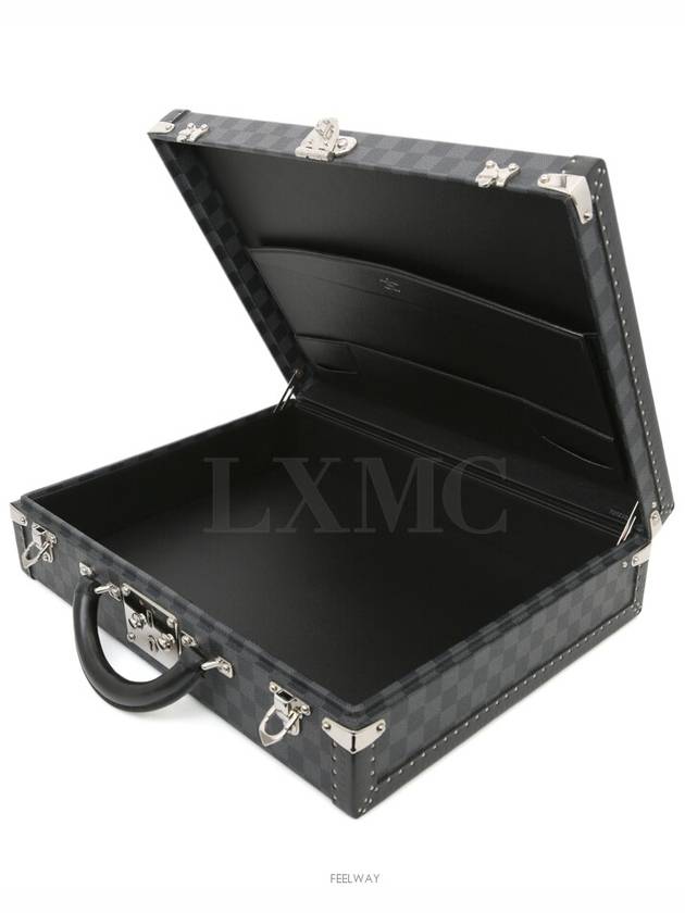 Graphite President Classer Briefcase N48190 Brief 007 Bag - LOUIS VUITTON - BALAAN 10