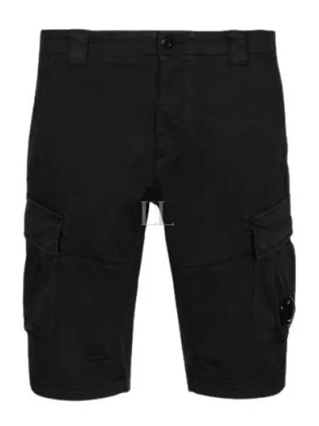 Ottoman Cargo Shorts Black - CP COMPANY - BALAAN 2