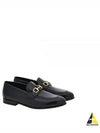 Gancini Ornament Calfskin Loafers Black - SALVATORE FERRAGAMO - BALAAN 2