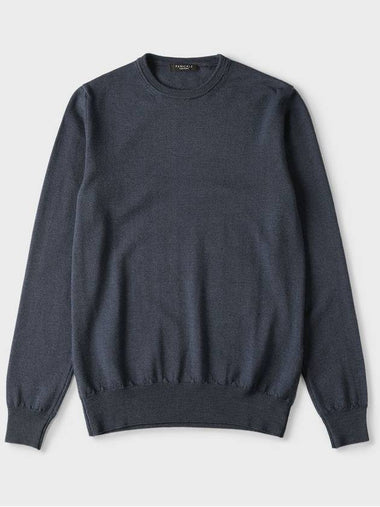 Made In Italy Merino Wool 100 Crew Neck Knit F INIT63 - PANICALE - BALAAN 1