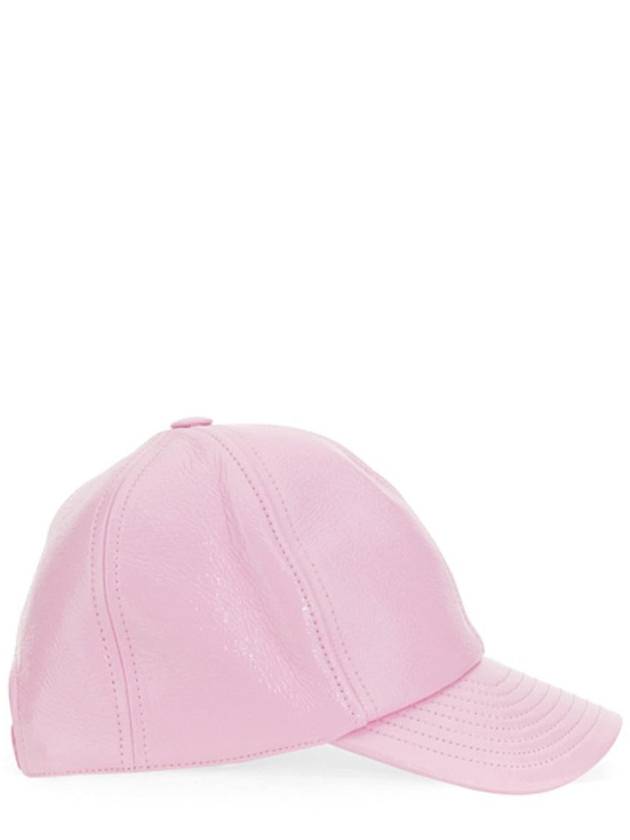 Re-edition Vinyl Baseball Ball Cap Pink - COURREGES - BALAAN 5