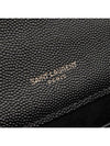 Envelope flap black medium shoulder bag 600185 - SAINT LAURENT - BALAAN 8