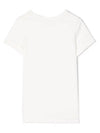 Kids Logo Embroidered T Shirt White C15D46 117 - CHLOE - BALAAN 3