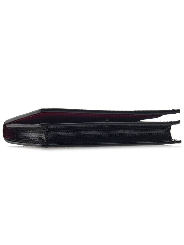 4G Classic Grain Calfskin Half Wallet Black - GIVENCHY - BALAAN 6