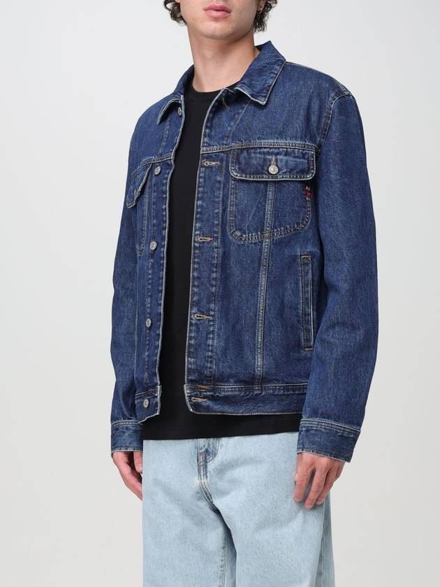 Men's D Barcy Denim Jacket Blue - DIESEL - BALAAN 5