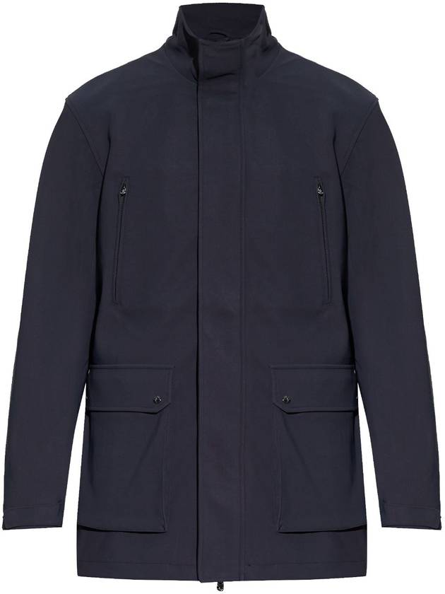 EMPORIO ARMANI CAPSULE Coats Blue - EMPORIO ARMANI - BALAAN 1