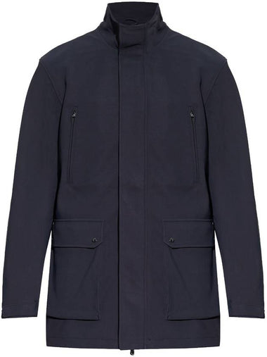 EMPORIO ARMANI CAPSULE Coats Blue - EMPORIO ARMANI - BALAAN 1