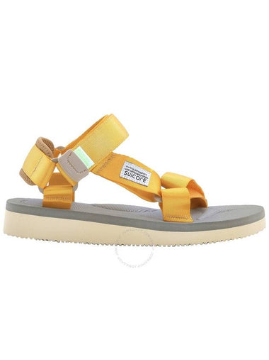 Suicoke Yellow X Beige Depa-Cab Sandals, Size 7 - SUICOKE - BALAAN 1