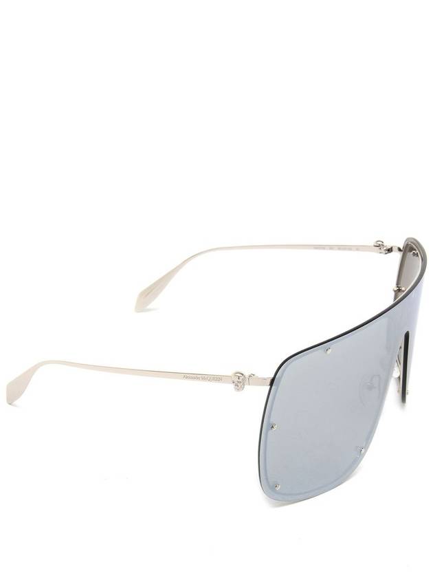 Eyewear Rimless Oversized Pilot Frame Sunglasses AM0313S007 - ALEXANDER MCQUEEN - BALAAN 3