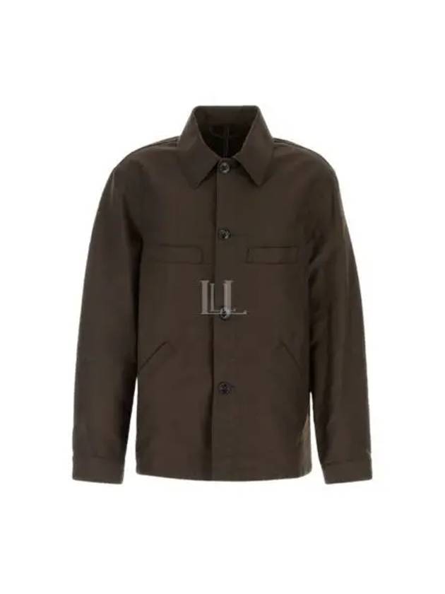 Twisted Sleeve Workwear Jacket Brown - LEMAIRE - BALAAN 2