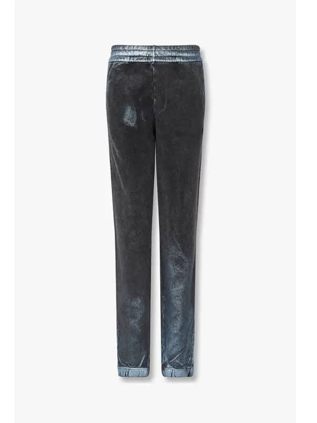 Women s Glitter Banding Jogger Pants Black - DIESEL - BALAAN 1