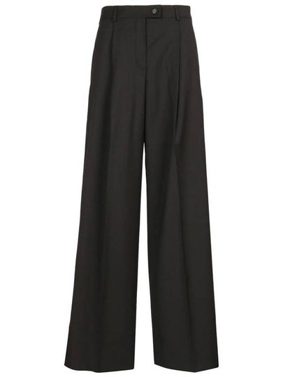 Bella oversized stretch wool wide pants black - MAX MARA SPORTMAX - BALAAN 2