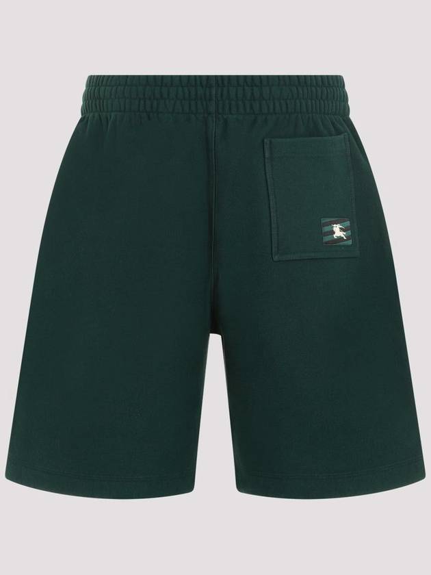 Cotton Shorts Green 8081232 - BURBERRY - BALAAN 3