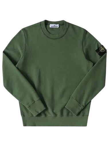 Sweatshirt 63020 V0058 Garment Dying Men's Sweatshirt - STONE ISLAND - BALAAN 1