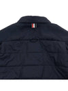 4 Bar Reversible Shirt Jacket Navy - THOM BROWNE - BALAAN 11