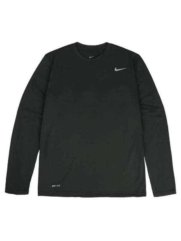 Dri-Fit Legend 2.0 Training Long Sleeve T-Shirt Black - NIKE - BALAAN 1