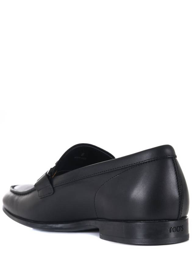 Timeless Leather Loafers Black - TOD'S - BALAAN 5