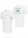 Sportswear Swoosh Short Sleeve T-Shirt White - NIKE - BALAAN 3