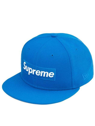 Sharpie Box Logo New Era Snapback Blue - SUPREME - BALAAN 1