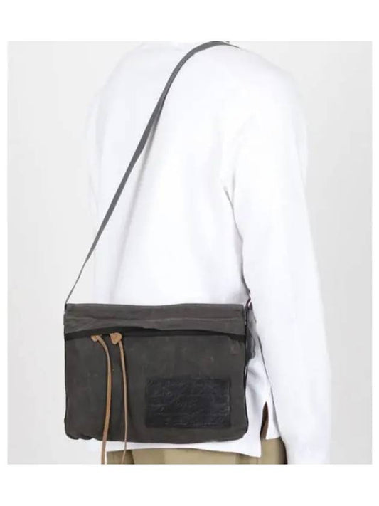 Andemer Wax Cross Bag Dark Grey - ACNE STUDIOS - BALAAN 2