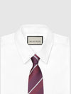 interlocking logo silk tie - GUCCI - BALAAN.