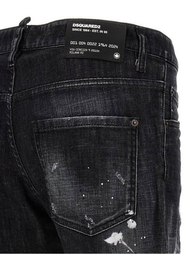 Pioner Wash Skater Jeans Black - DSQUARED2 - BALAAN 4