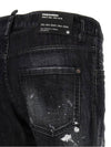 Pioner Wash Skater Jeans Black - DSQUARED2 - BALAAN 4