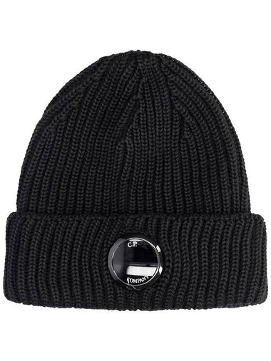 Lens Wappen Wool Beanie 17CMAC272A 999 - CP COMPANY - BALAAN 1