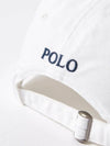 Embroidered Pony Ball Cap White - POLO RALPH LAUREN - BALAAN 5