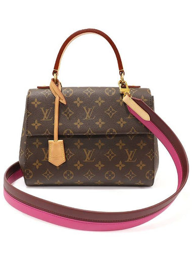 M42738 Monogram Canvas Fuchsia Bordeaux Red Cluny BB 2WAY - LOUIS VUITTON - BALAAN 1