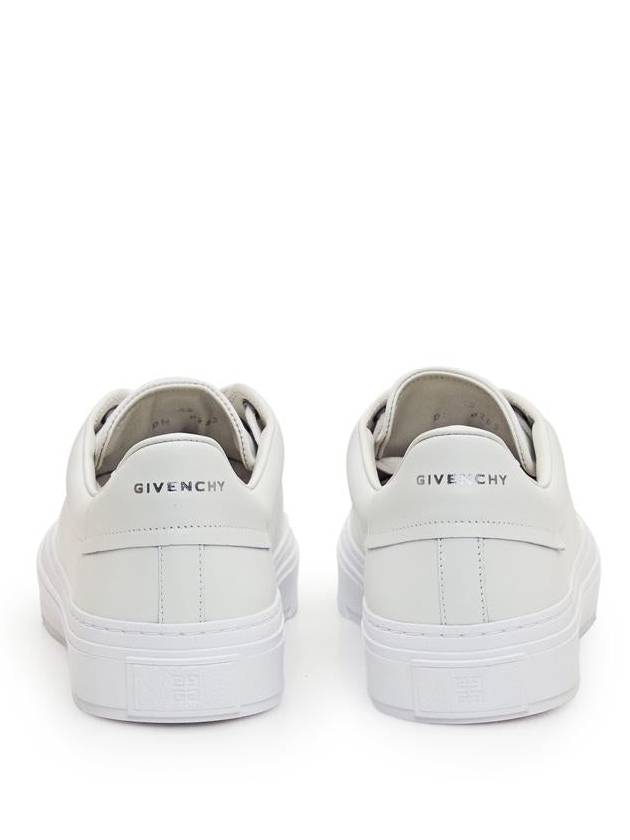 City Sport Leather Low Top Sneakers White - GIVENCHY - BALAAN 4