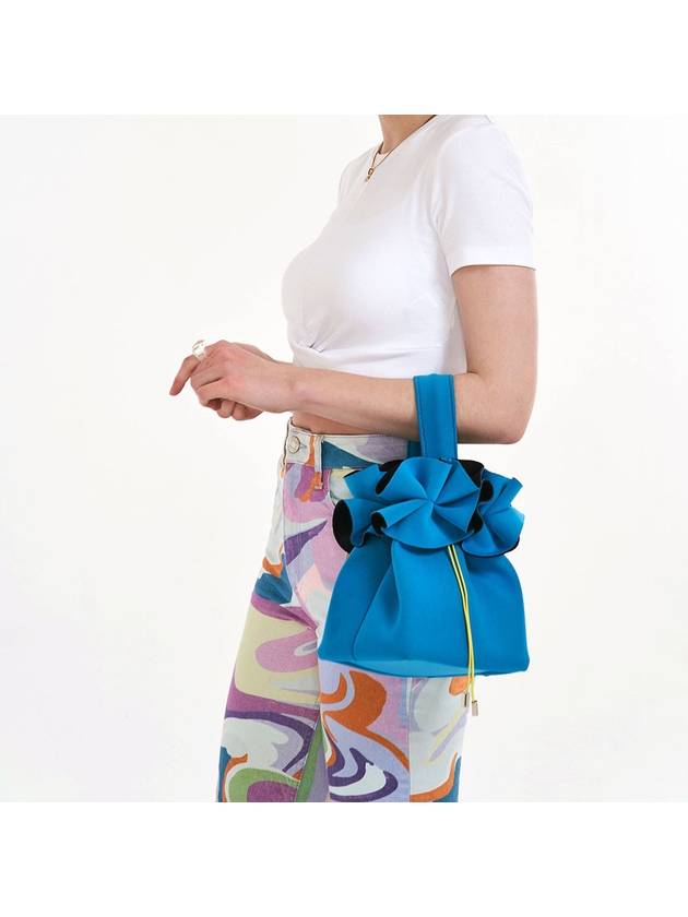 Inverted Pleated Tote Bag Blue - SUIN - BALAAN 2