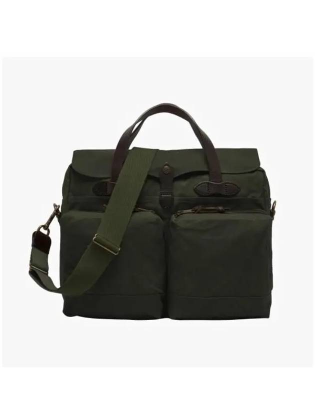 20231633 Otter Green 70140 24 HOUR TIN Teen Cloth 140 Briefcase - FILSON - BALAAN 2